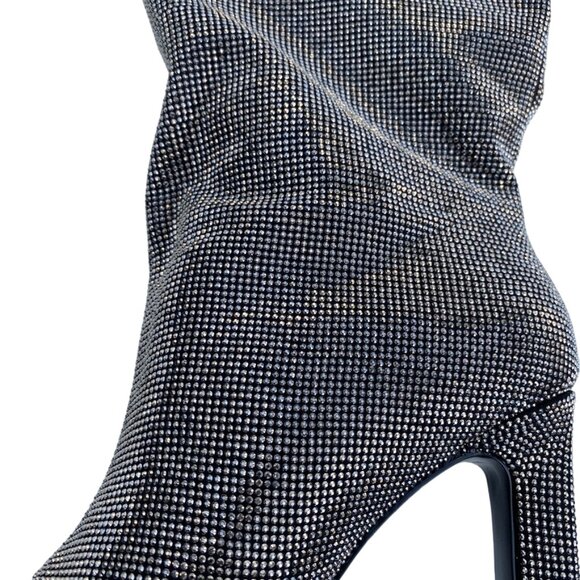 Zara Heeled Sparkly Boot